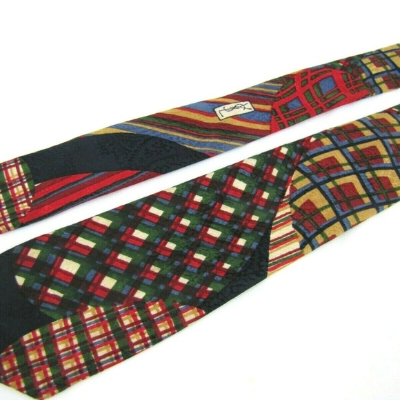 Rare 1960s YVES SAINT LAURENT YSL Tie Mod GoGo - Picture 2 of 6